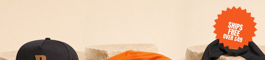 Snapback, towel and headband