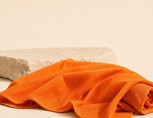 A Desert Towel on the studio plinth