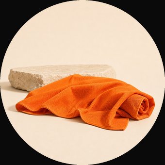 The Original Desert Cooling Towel in orange