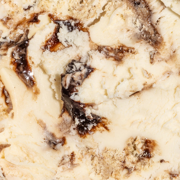 Ice cream, macro texture