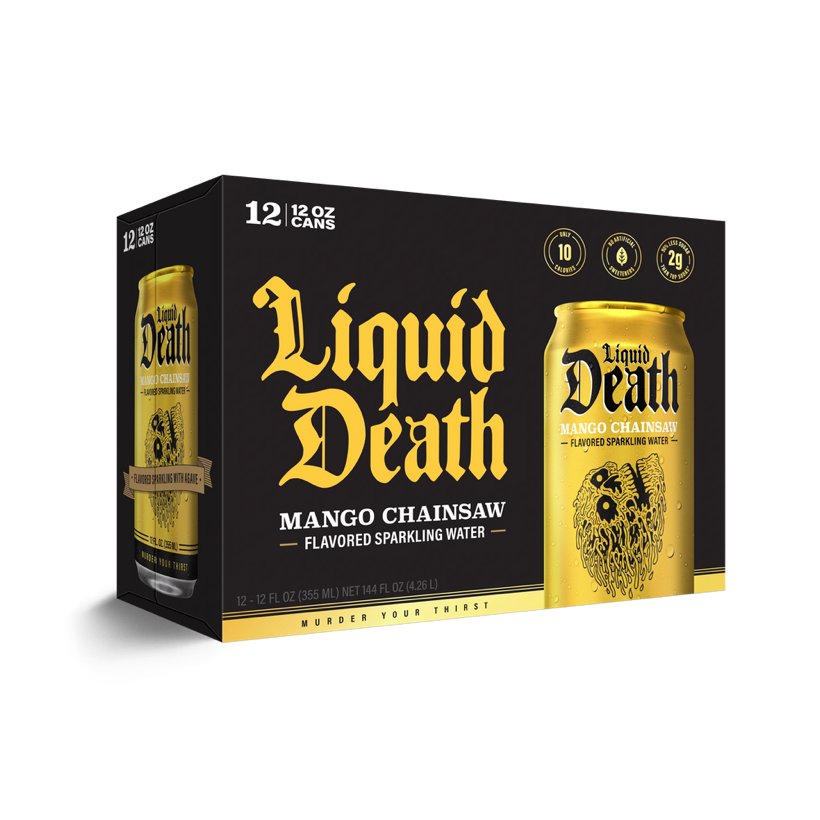 Liquid Death Mango Chainsaw