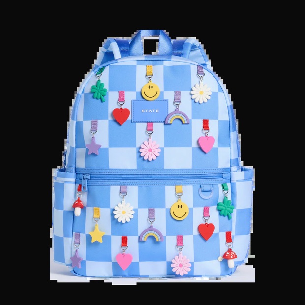 Kane Backpack - Charms Blue Checkerboard