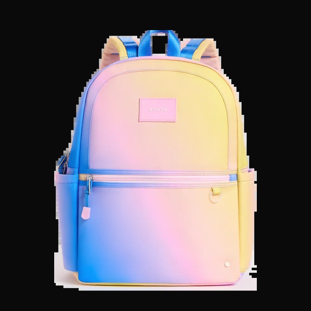 Kane Backpack - Blue/Pink/Yellow Gradient