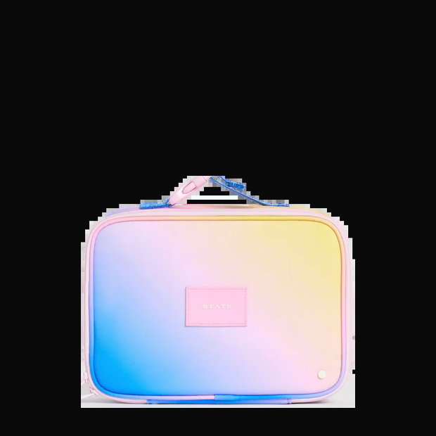Rodgers Lunch Box - Blue/Pink/Yellow Gradient