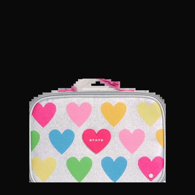 Rodgers Lunch Box - Happy Fuzzy Hearts