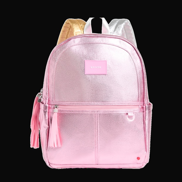 Kane Backpack-Pink/Silver