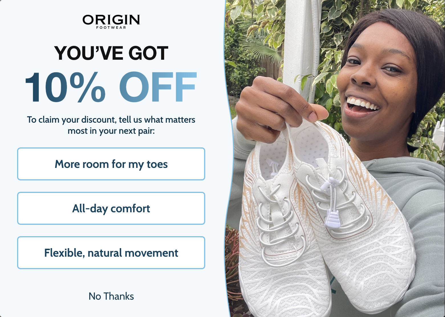 Origin Footwear: Find the right fit